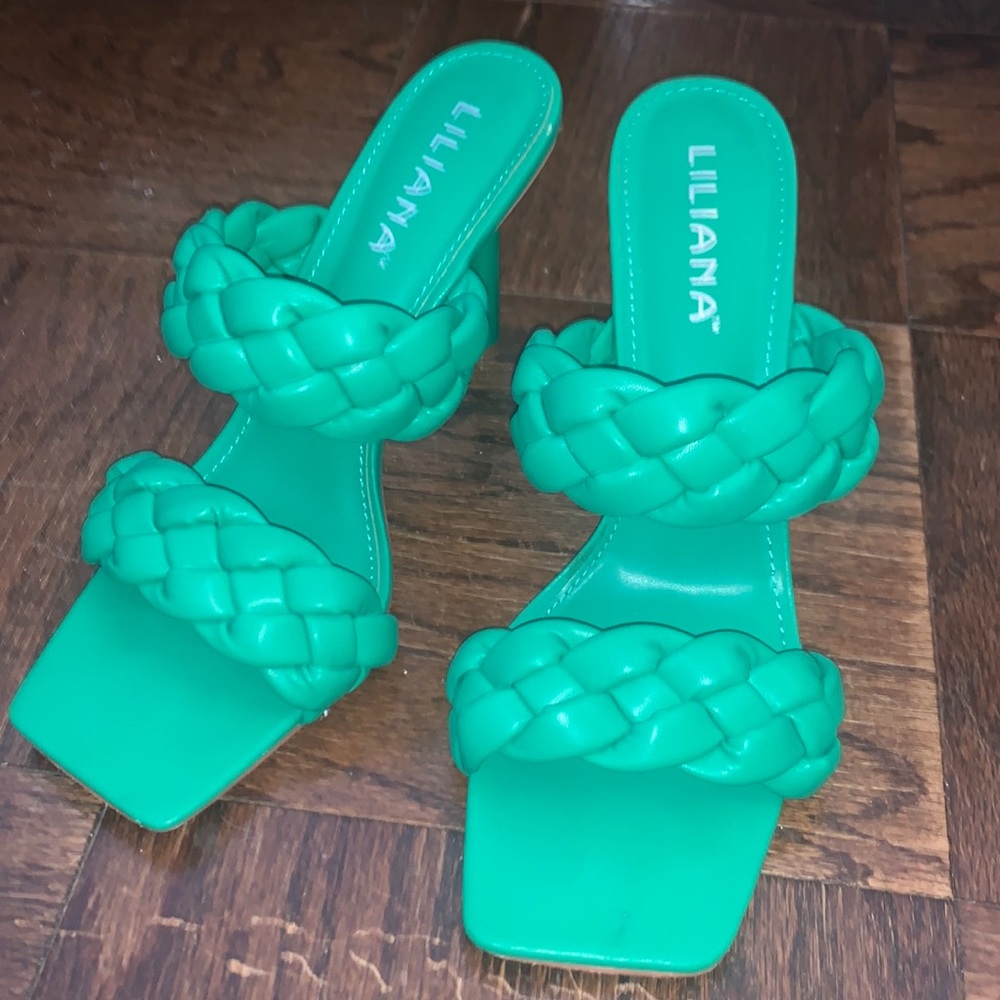 Green heels